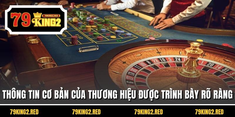 Thông tin cơ bản của thương hiệu được trình bày rõ ràng